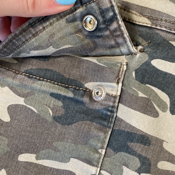 No Bo • Camouflage Cargo Mid-rise Skinny Jeans - Picture 6 of 10